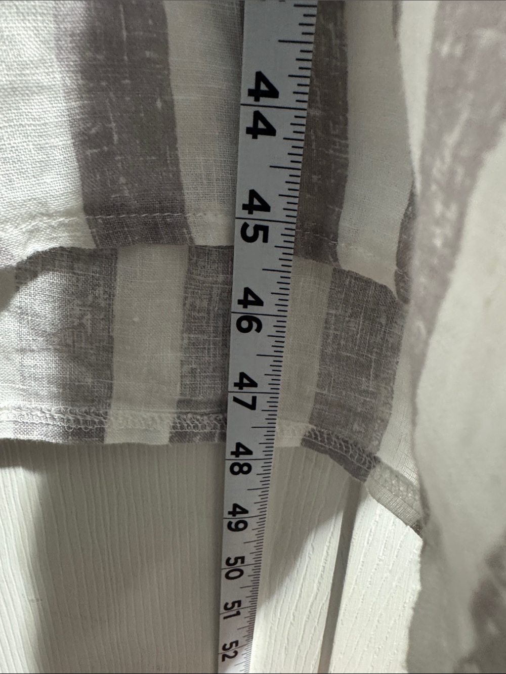 Luukaa Linen Blend Striped Bubble Dress | US 8 | Lagenlook | Oversized | Pockets - Picture 9 of 11